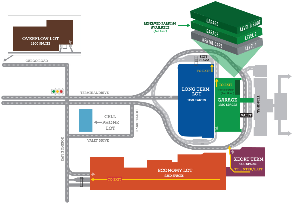 Parking Garages and Fees Information