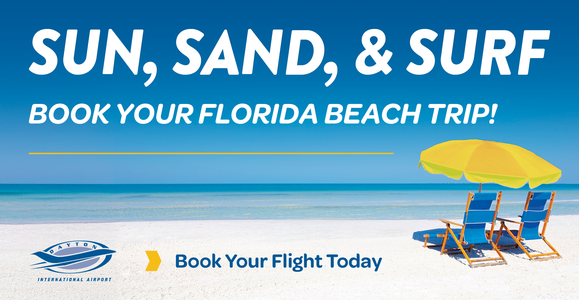 SUN, SAND, & SURF Book your Florida beach trip! | Book your flight today
